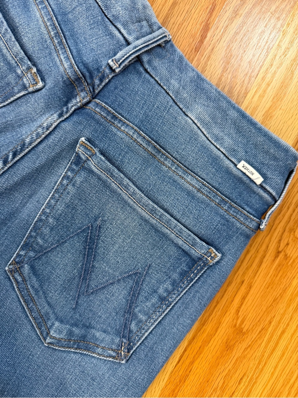MOTHER - Roller Jean, Frayed Hem - Picture 5 of 5